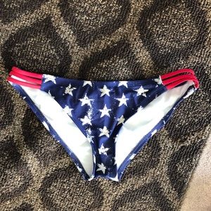 American flag bikini bottom